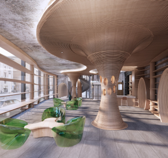 现代风 商业 餐饮业 咖啡厅 SU模型