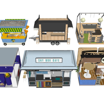 移动店面 商铺摊位