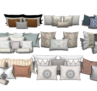 沙发抱枕 枕头组合