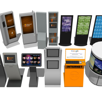 楼层导视广告机