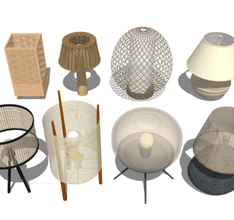 侘寂风台灯 床头灯