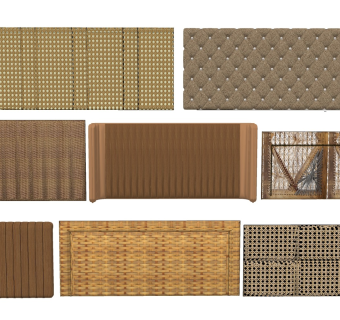 侘寂风床头靠垫