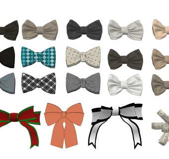 蝴蝶结 领带领结