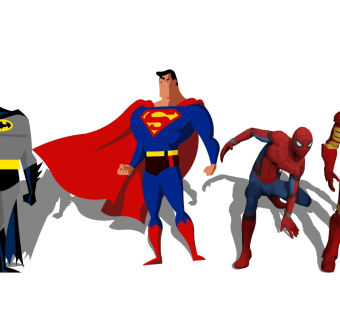 漫威英雄 蜘蛛侠钢铁侠