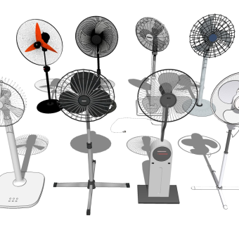 立式电风扇