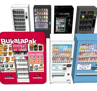 自动售卖机 饮料零食机