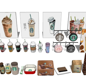 星巴克咖啡装饰