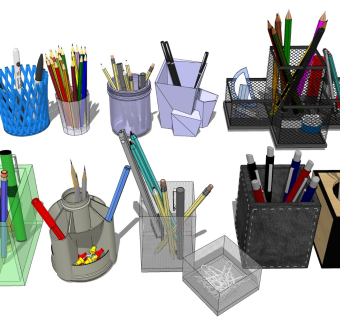 笔筒笔盒 文具收纳