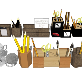 笔筒笔盒 文具收纳