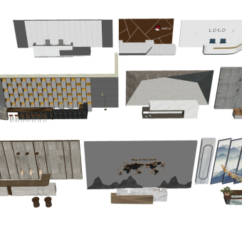 公司前台 接待处