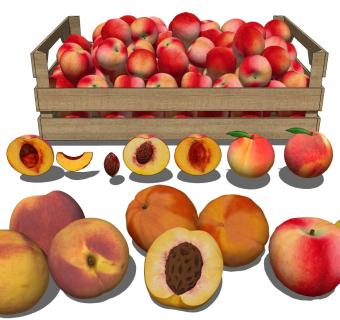 水蜜桃 桃子水果