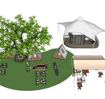 野营露营 帐篷野餐