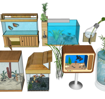 鱼缸 水族馆