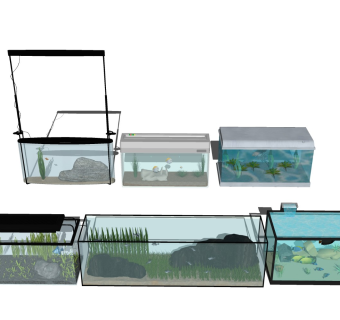 玻璃鱼缸 水族箱
