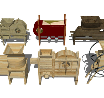 打谷机 稻米脱粒机