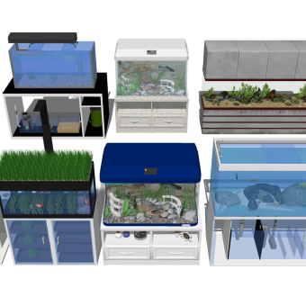 玻璃鱼缸 水族箱