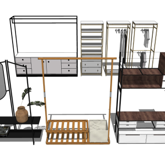 挂衣架 晾衣晒衣杆