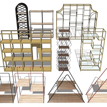 展示铁架 收纳架