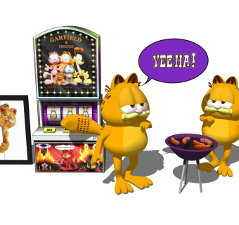 加菲猫 卡通人物