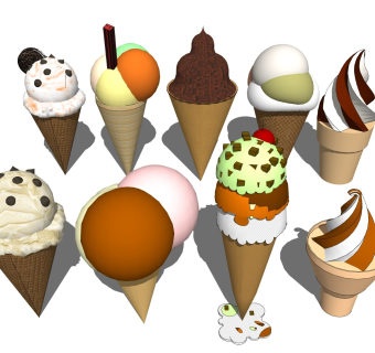 甜筒雪糕 冰淇凌