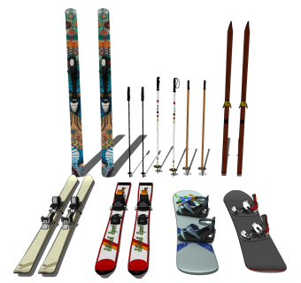 滑雪板 雪地滑鞋