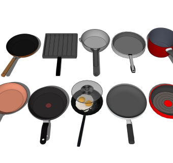 平底锅 铁锅煎锅