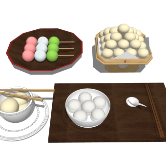 汤圆甜汤 食物美食