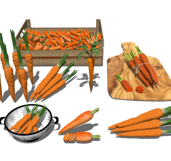 胡萝卜 蔬菜水果