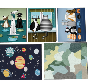 儿童地毯 卡通地垫