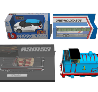 汽车模型 火车玩具