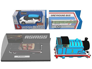 汽车模型 火车玩具