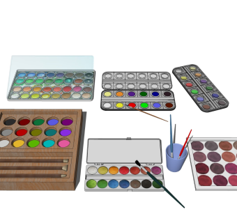 水粉颜料 丙烯彩笔