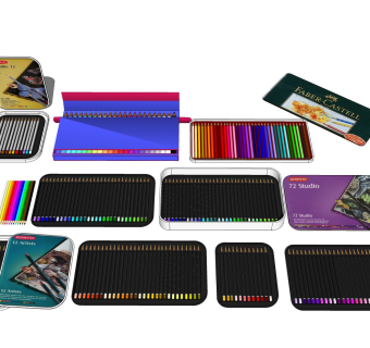 文具彩铅 铅笔颜料笔