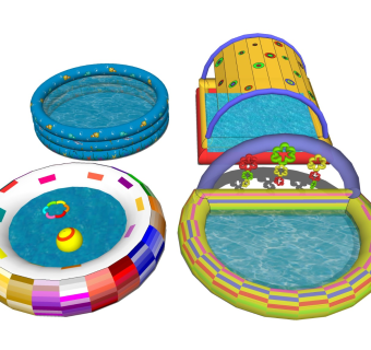 儿童充气游泳池