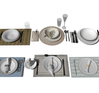 西式餐具 碟盘刀叉