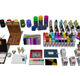 丙烯颜料 水彩水粉