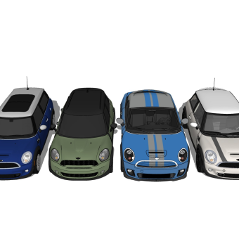 宝马mini 跑车汽车