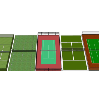 网球场 羽毛球场