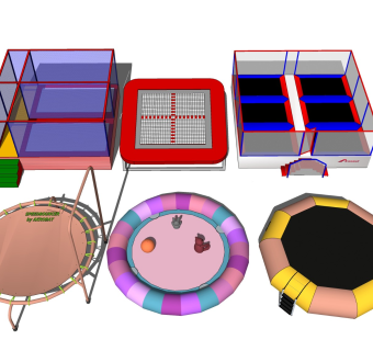 儿童蹦蹦床 弹簧床