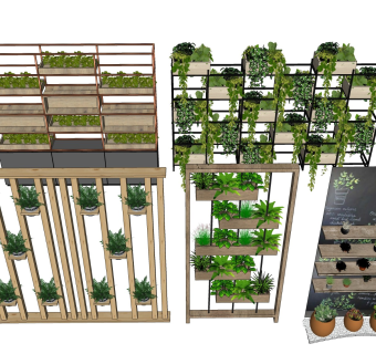 绿植收纳架 花架