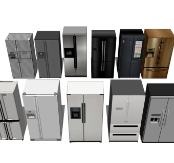 双开门家用智能冰箱