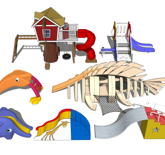 滑滑梯 儿童游乐器材