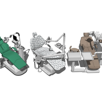 牙齿体检床 医用躺椅