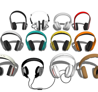 戴式耳机 无线耳机