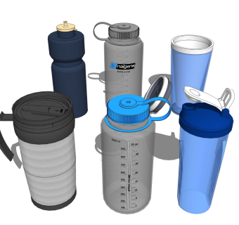 透明塑料水杯 随身保温杯