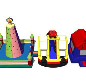 儿童气垫 充气游乐园