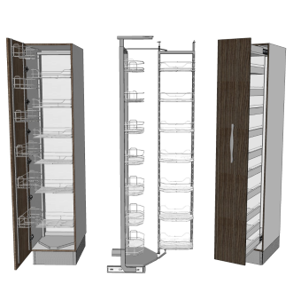 厨房橱柜 碗柜收纳架