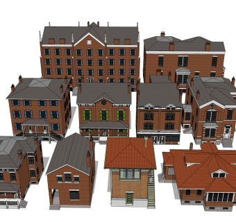 房屋建筑 别墅楼房