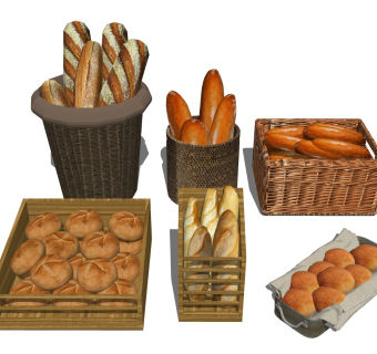 面包食物 法棍包