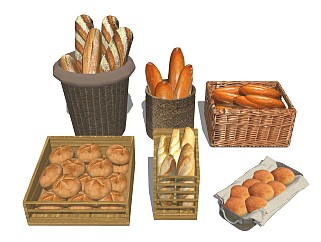面包食物 法棍包